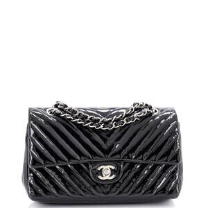 Chanel Classic Double Flap Bag Chevron #257932C41B